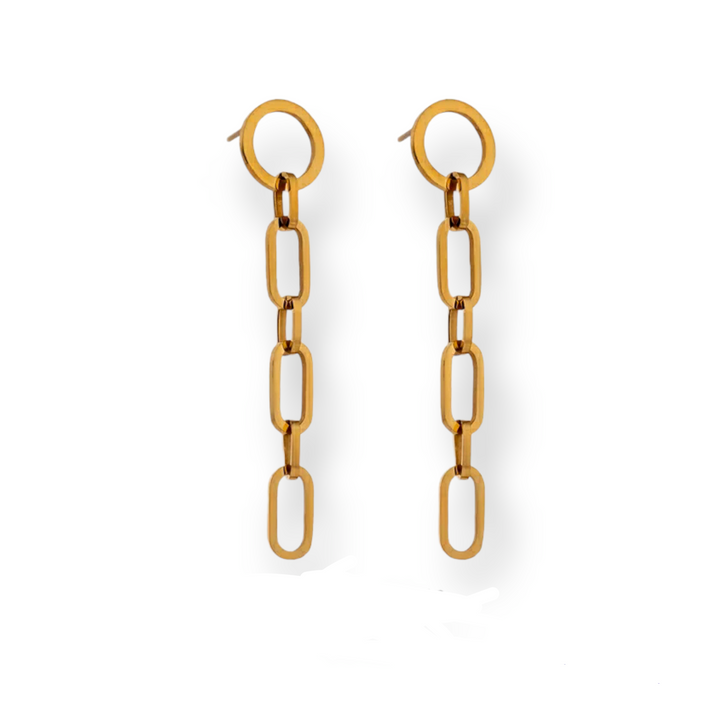 Lora Chain Drop Earrings